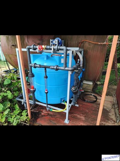 Подкормочный узел 5-16м3 (размешивание лопастями)