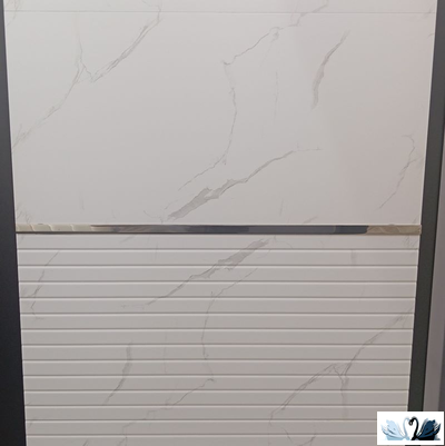 Плитка настенная Eurotile Hindi Luster 30x60 см матовая под мрамор с люстром