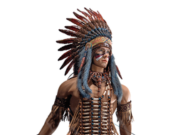 Индейский охотник в коричневом - КОЛЛЕКЦИОННАЯ ФИГУРКА 1/6 Mohegan (hunter attire) Brown (PL2022-200B) - TBLeague