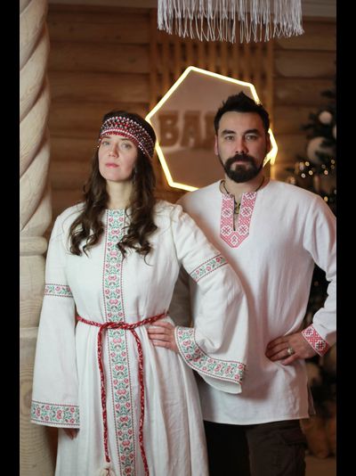 Рубашка Новгородка "Одал" и "Велес"