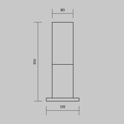 Ландшафтный светильник Willis, O418FL-01GR, Maytoni