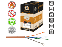 Кабель U/UTP Cat5e LSZH нг(А)-HF