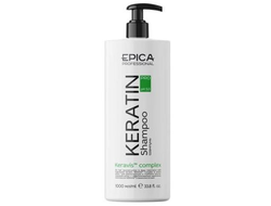 "EPICA Professional" Keratin PRO Шампунь для реконструкции и глубокого восстановления волос, 1000 мл (Эпика)