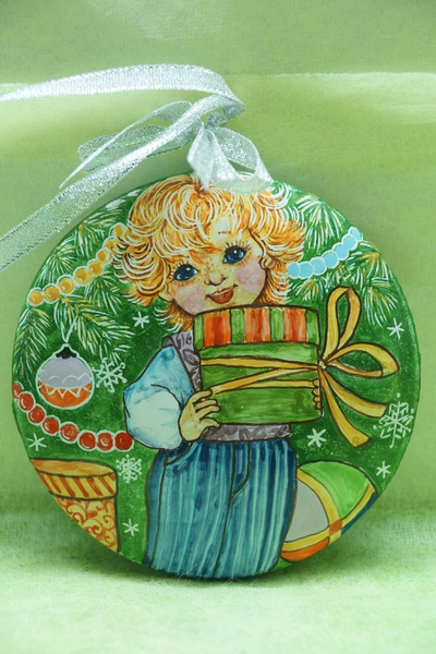 Медальон "Новогодняя сказка"