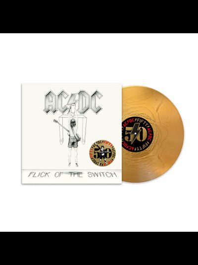 AC/DC - Flick Of The Switch LP Gold 50th Anniversary