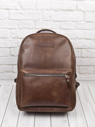 Женский кожаный рюкзак Albiate brown (арт. 3103-02)
