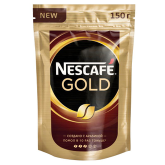 Кофе растворимый Nescafe Gold 150 г