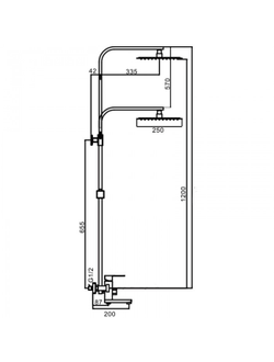 Гарнитуры для ванны и душа FRAP F24802