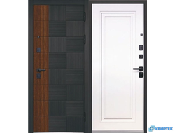 Дверь входная металлическая Luxor 2МДФ Квадрат Нео купить в Челябинске | КВИРТЕК