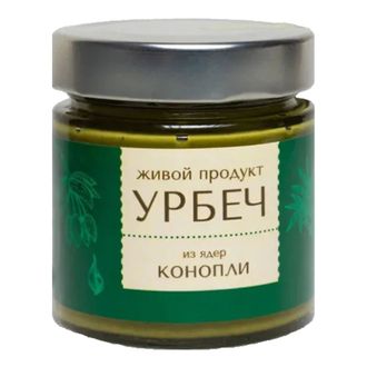 Урбеч из ядер конопли, 200г (Живой продукт)