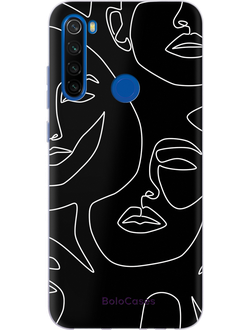 Чехол для Xiaomi с дизайном Total Black №1