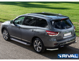 Пороги Nissan Pathfinder (2014-н.в.), RIVAL, Россия