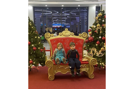 Новогодний трон 