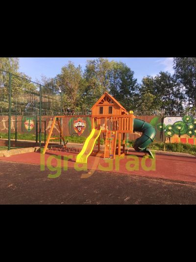 Детская площадка IgraGrad Шато с трубой (Домик)