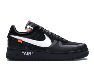 Air force 1 low mens black and white 2025