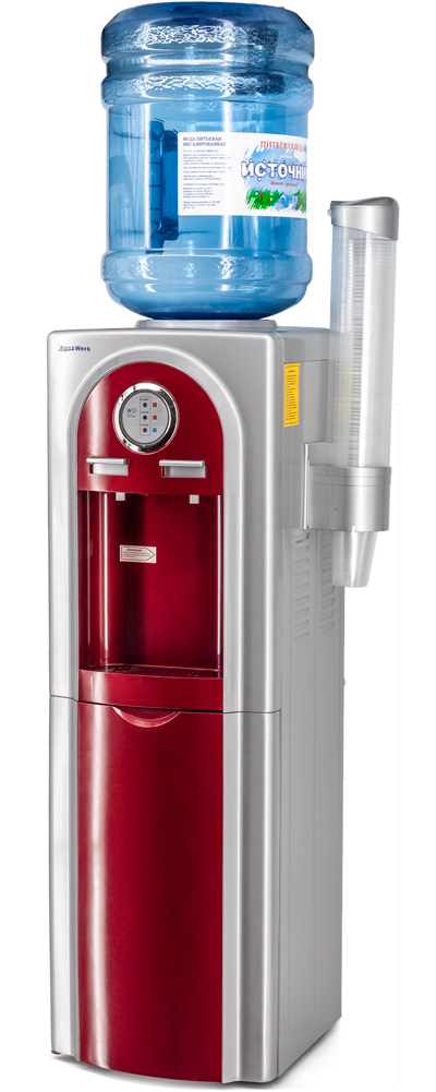 Кулер для воды Aqua Work 5-VB красный