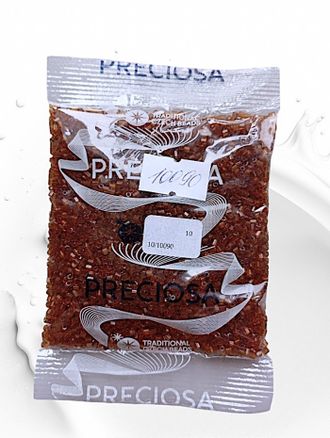 Бисер чешский preciosa рубка 10/0, коричневая прозрачная (10090), 50 грамм