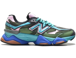 New Balance 9060 Green Blue зеленые