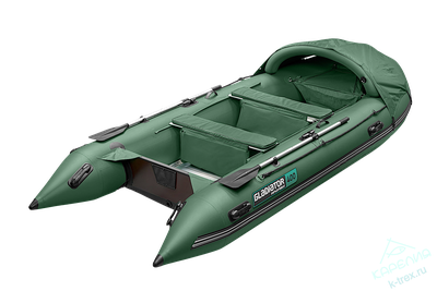 Лодка ПВХ Gladiator Active C400AL с алюминиевым полом