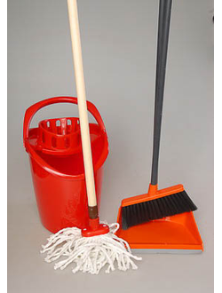 Набор "Я учусь подметать и мыть пол"