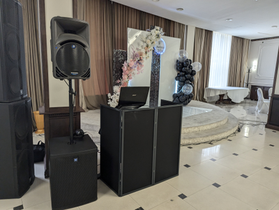 EVENT FACADE DJ ШИРМА ЧЁРНАЯ В АРЕНДУ