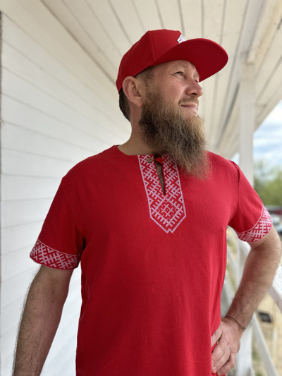 Кепка "Белобог" (красная)