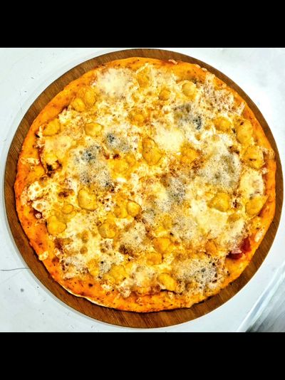 ПИЦЦА ЧЕТЫРЕ СЫРА на ТОНКОМ ТЕСТЕ