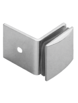 A732 Коннектор стекло-стена с пластиной под 90 гр.