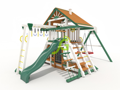 Детская площадка IgraGrad Крепость Фани с рукоходом (Дерево) мод.1