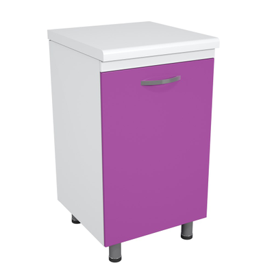 Тумба металлическая с полкой на опорах ТМД-1.0