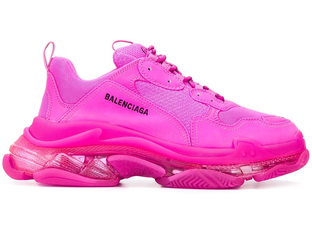 Balenciaga triple s rose fluo sale