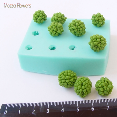 "Серединки/коробочки адониса" Силиконовый молд