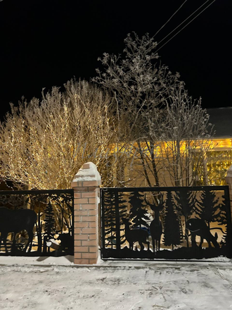 панель из металла