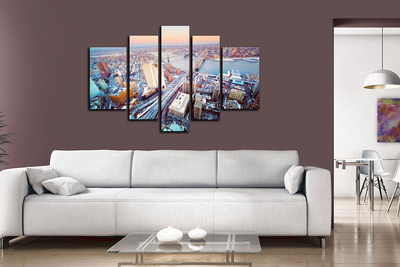 Модульная картина "Течение жизни"