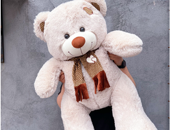 Плюшевый медведь 120 см латте Тони