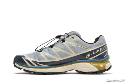 Salomon XT-6 Grey/Blue Мужские (41-45)