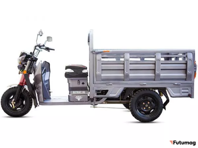 Грузовой электротрицикл Rutrike Антей-У 1500 60V1200W серый