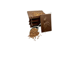 Молочный шоколад с гречкой