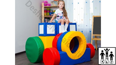 Мягкий игровой комплекс «Тракторок»