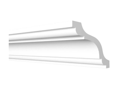 Потолочный плинтус DECOR-DIZAYN DD44, из дюрополимера, под покраску, ударопрочный, 2 метра