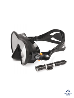 Фонарь подводный Aquatec Aqua headlight 120Lm, белый свет, на маску