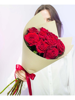 Букет из 9 роз Ред Наоми