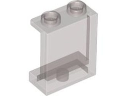 Panel 1 x 2 x 2 with Side Supports - Hollow Studs, Trans-Brown (Old Trans-Black) (87552 / 4638658 / 6253217)