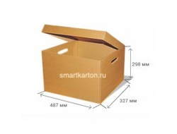 Архивный гофрокороб А3 487х327х298