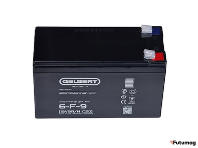 Аккумулятор для ИБП Gelbert 6-F-9 (12V9A/H C20)