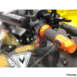 Электровадроцикл MOTAX Grizlik E1500 2024 Красный камуфляж