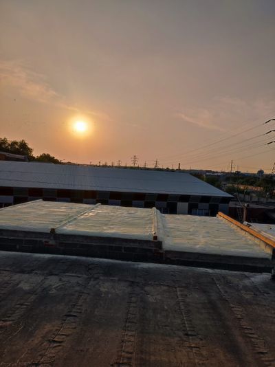 Утепление кровли пенополиуретаном