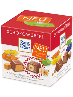 Ritter Sport Choco Cubes Vielfalt mix 176 гр