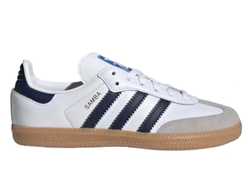 Adidas Samba White Blue (Белые) Арт 11 фото
