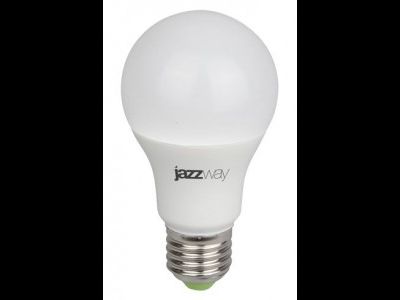 Лампа Jazzway для растений A60 E27 15W 15мкм/с матовая IP20 60x130 .5025547